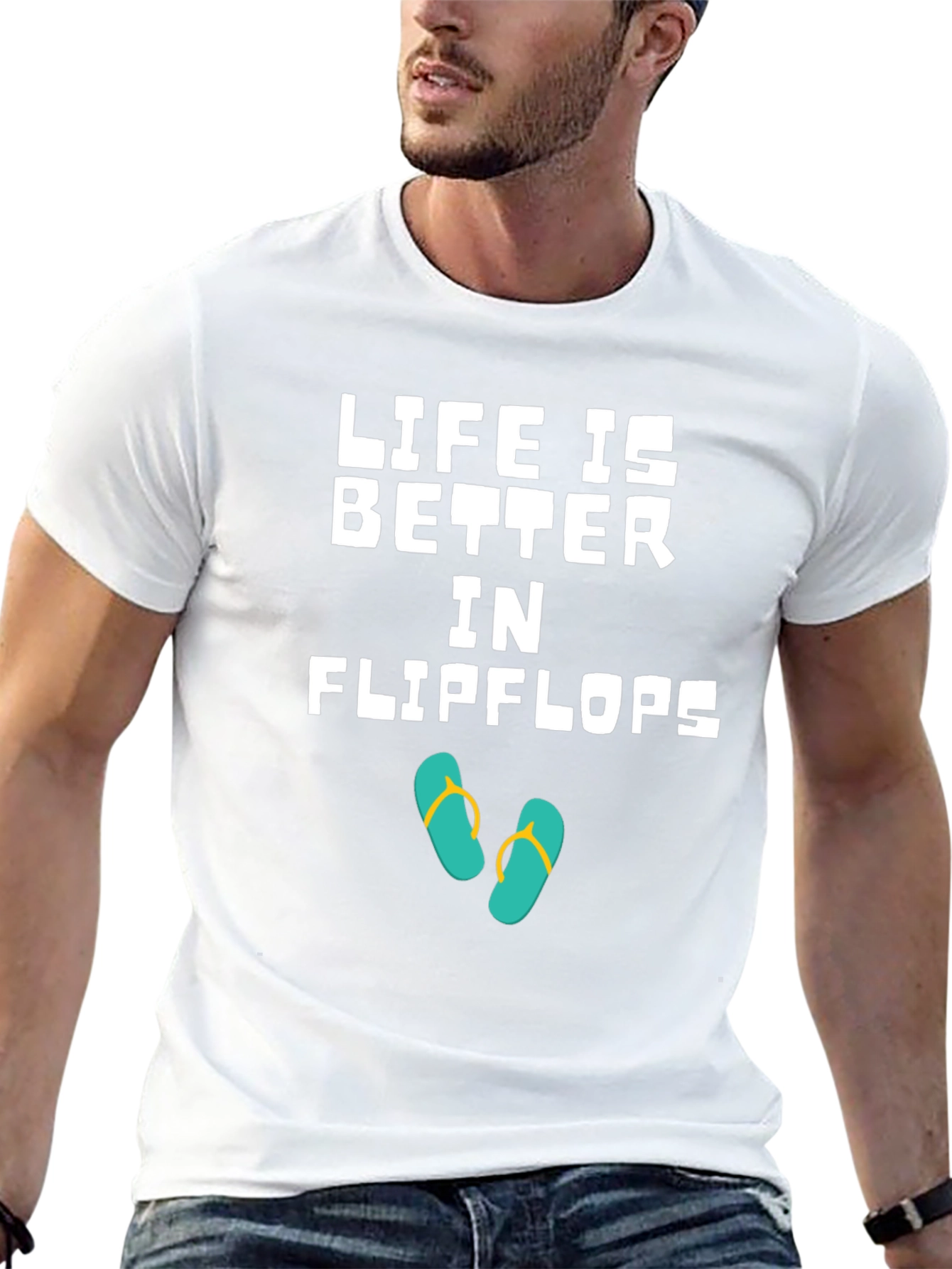 Life Is Better In Flip Flops Graphic Tee