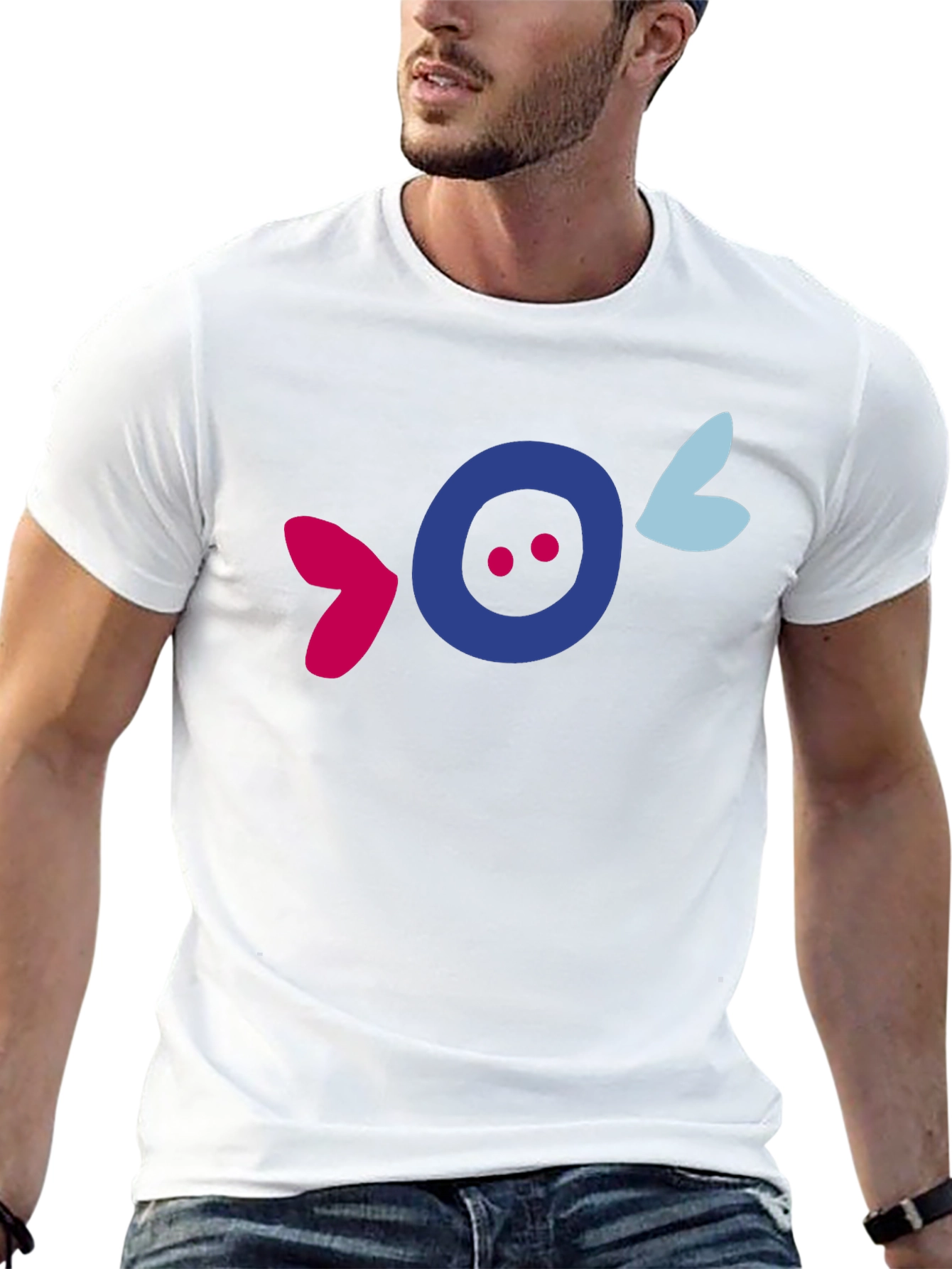 Candy Graphic Tee - Soft Cotton Blend