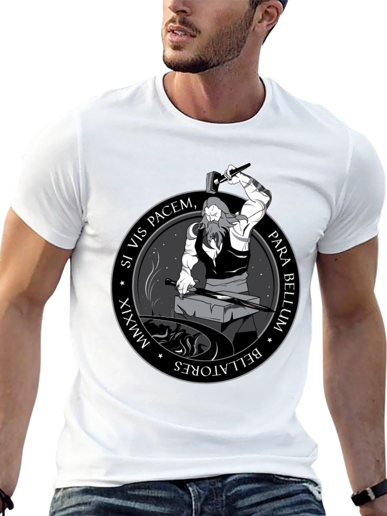 Si Vis Pacem Para Bellum Graphic Tee