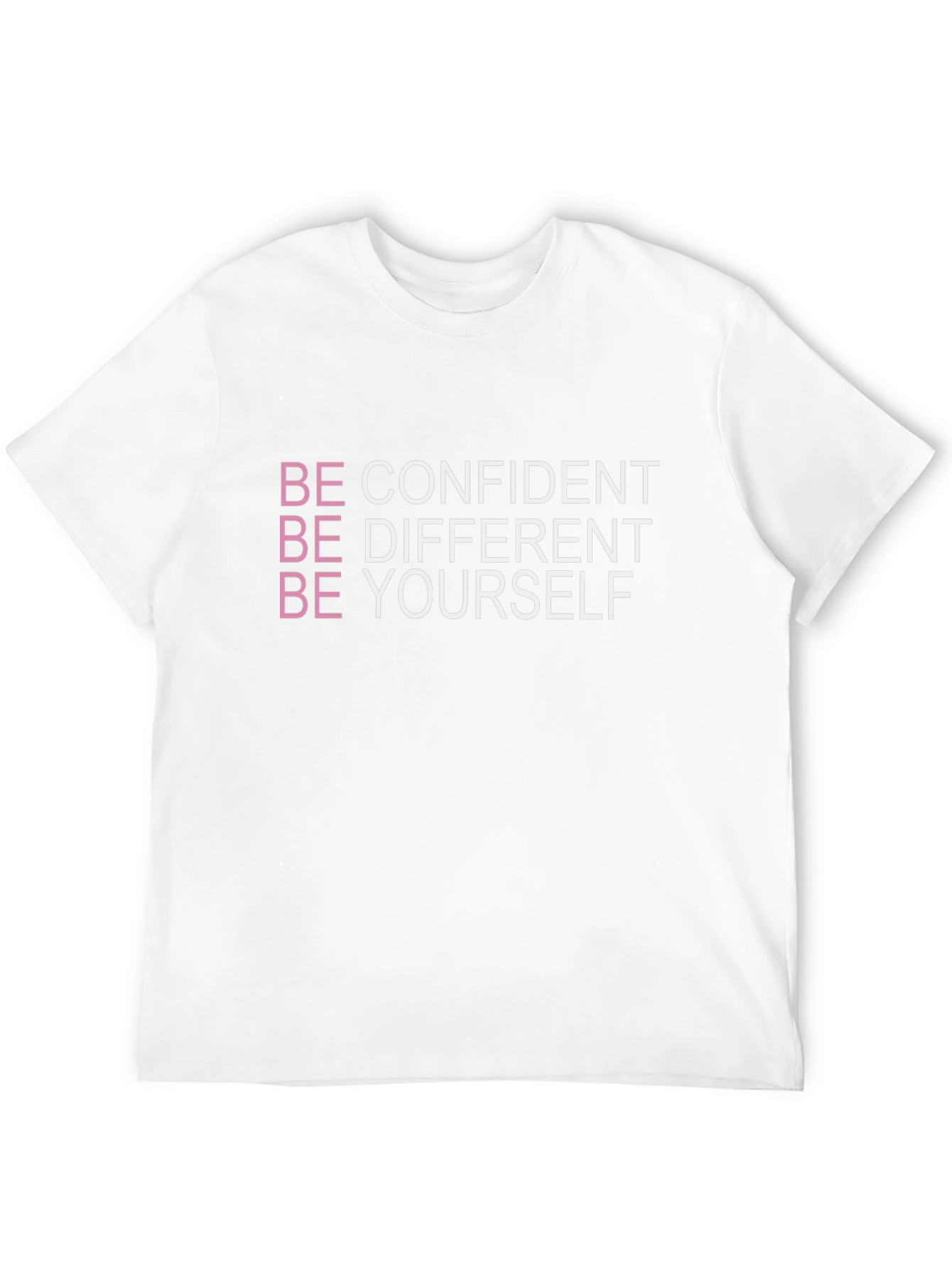 Be Confident Black T-Shirt