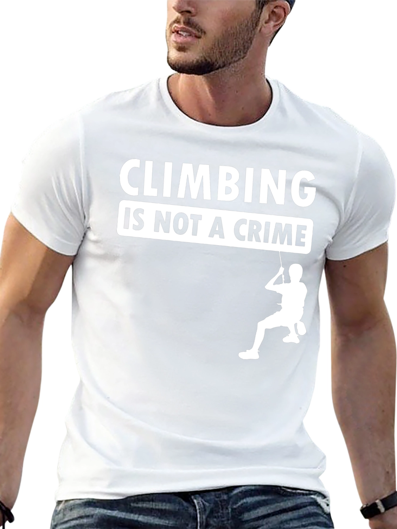 Climbing is Not a Crime T-Shirt
