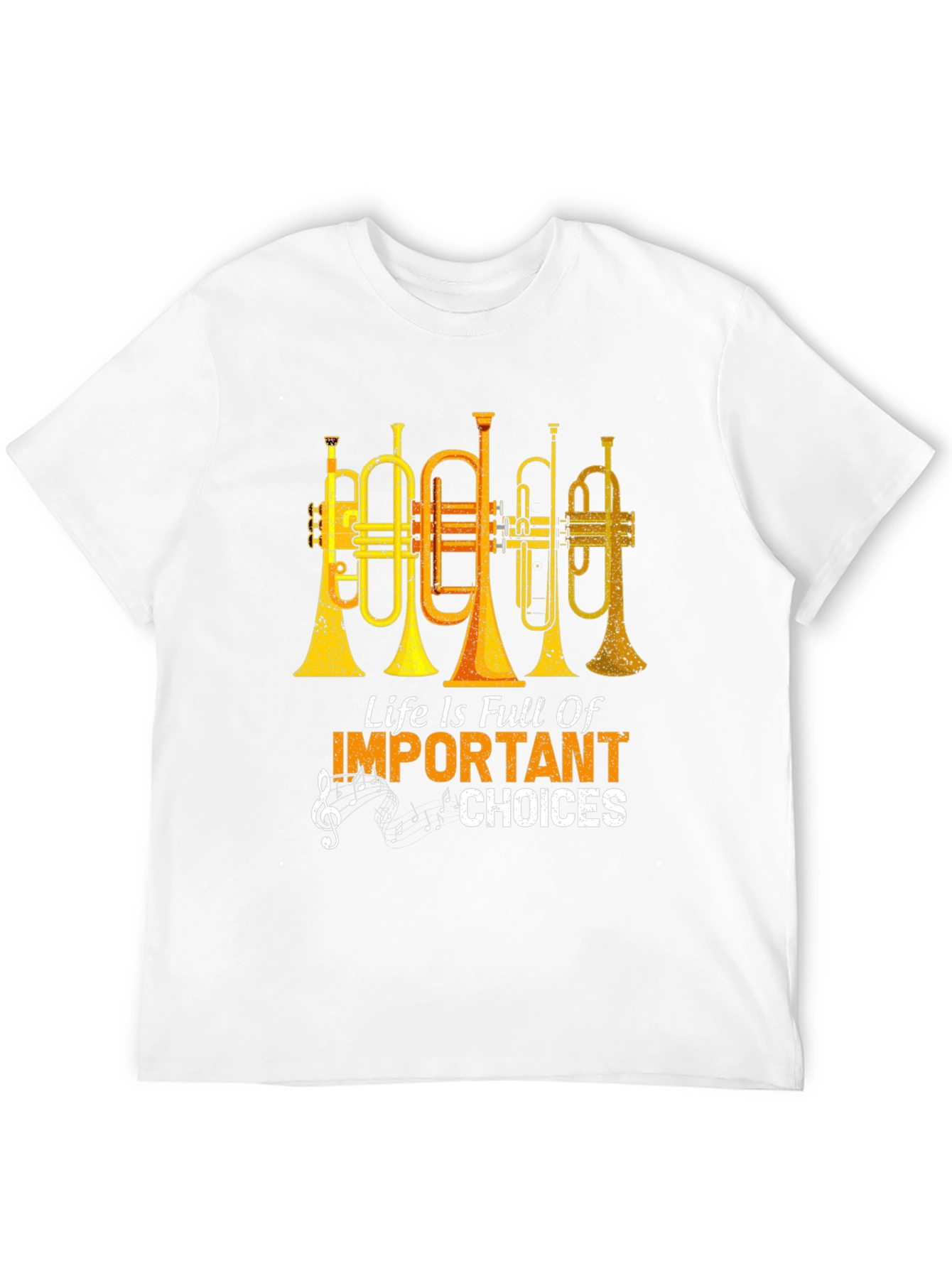 Music Lovers Tee: Life is Full of Choices