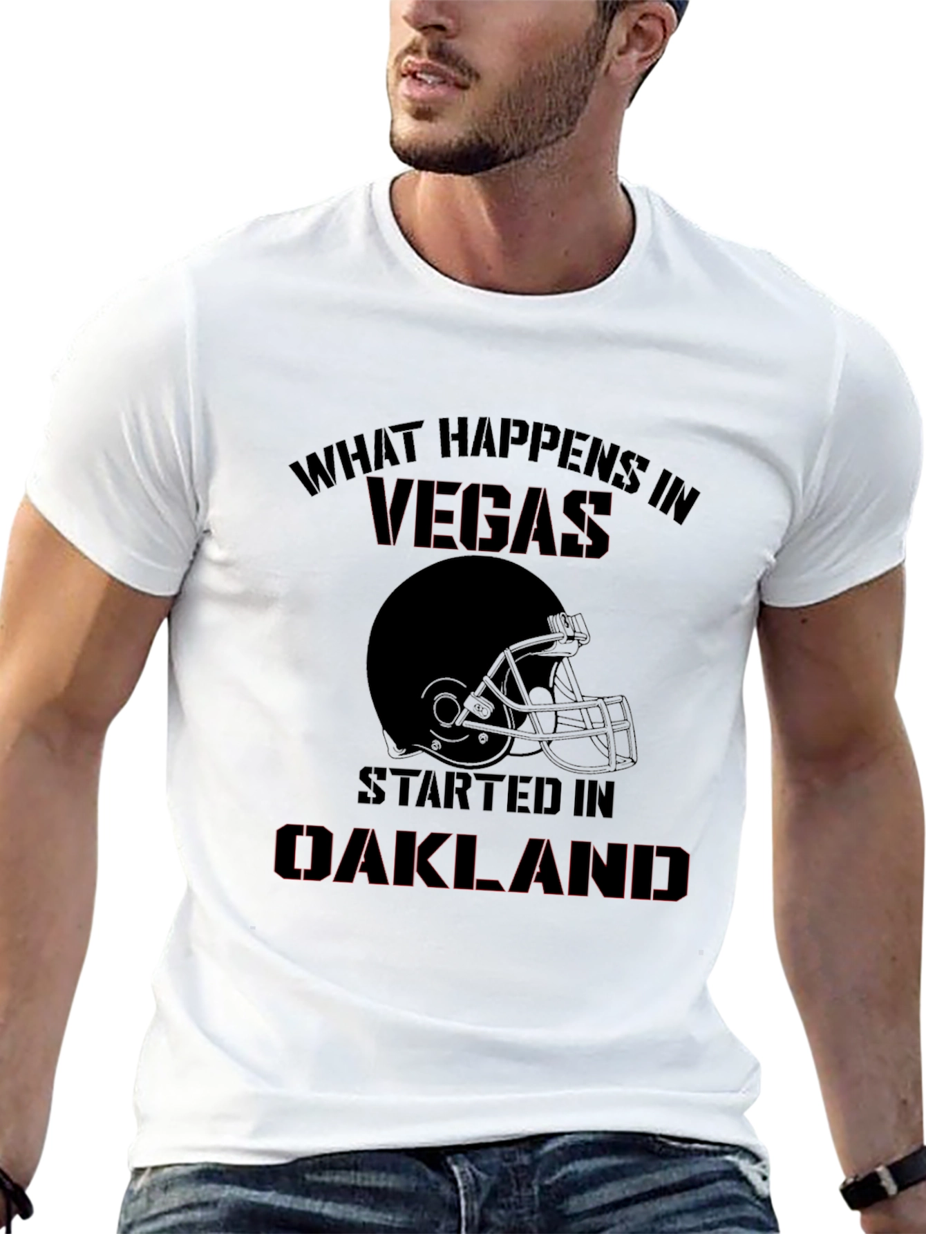 What Happens in Vegas Started in Oakland T-Shirt