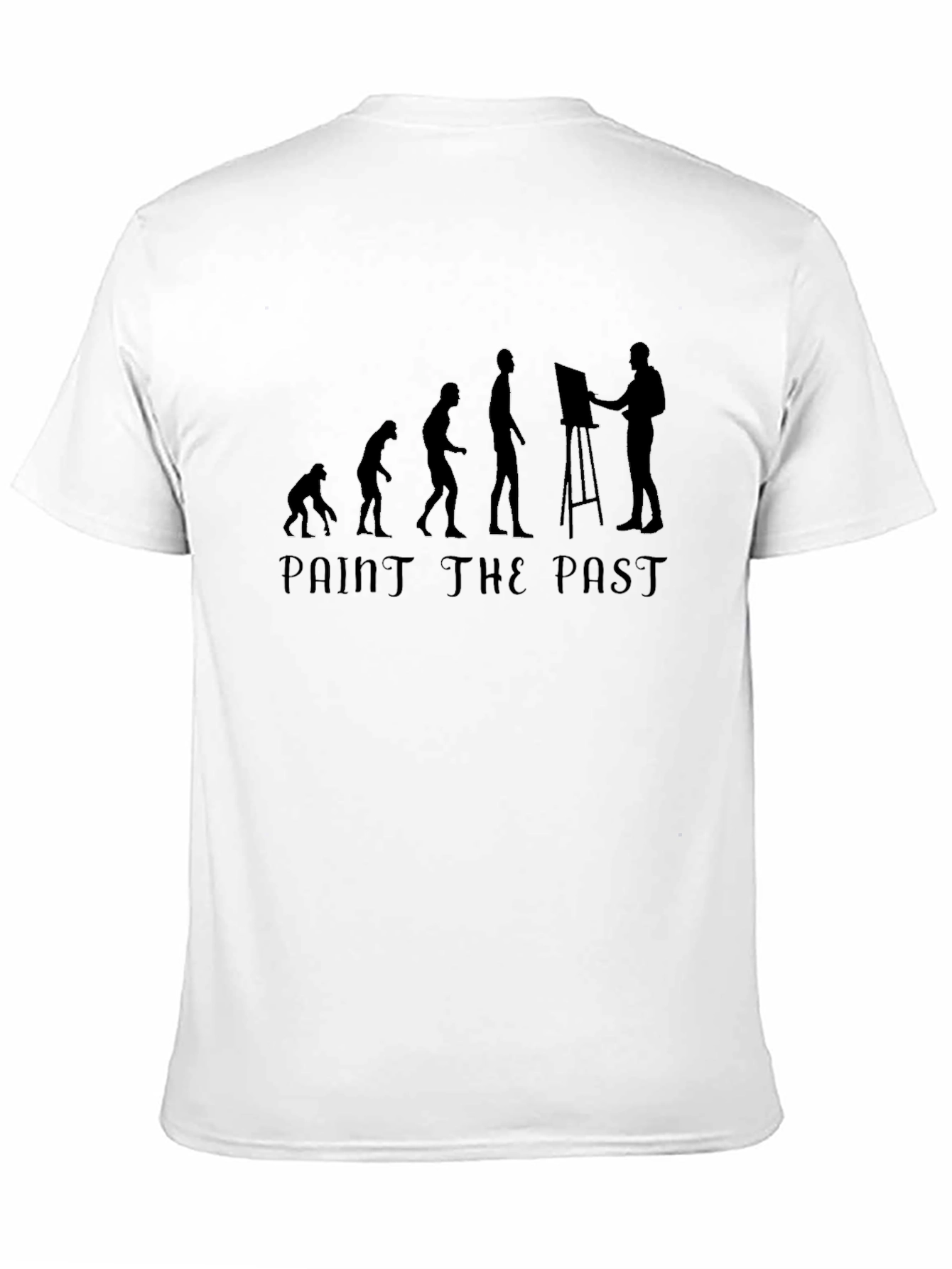 Paint the Past Evolution Graphic T-Shirt