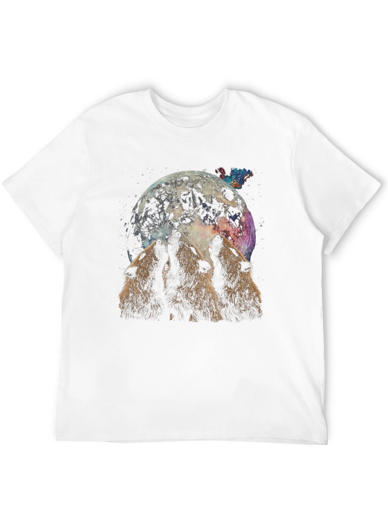 Wolf Moon Graphic T-Shirt