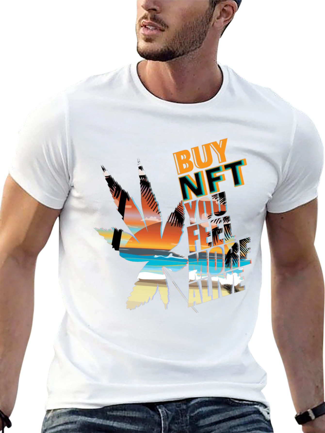 Buy NFT T-Shirt - Feel More Alive