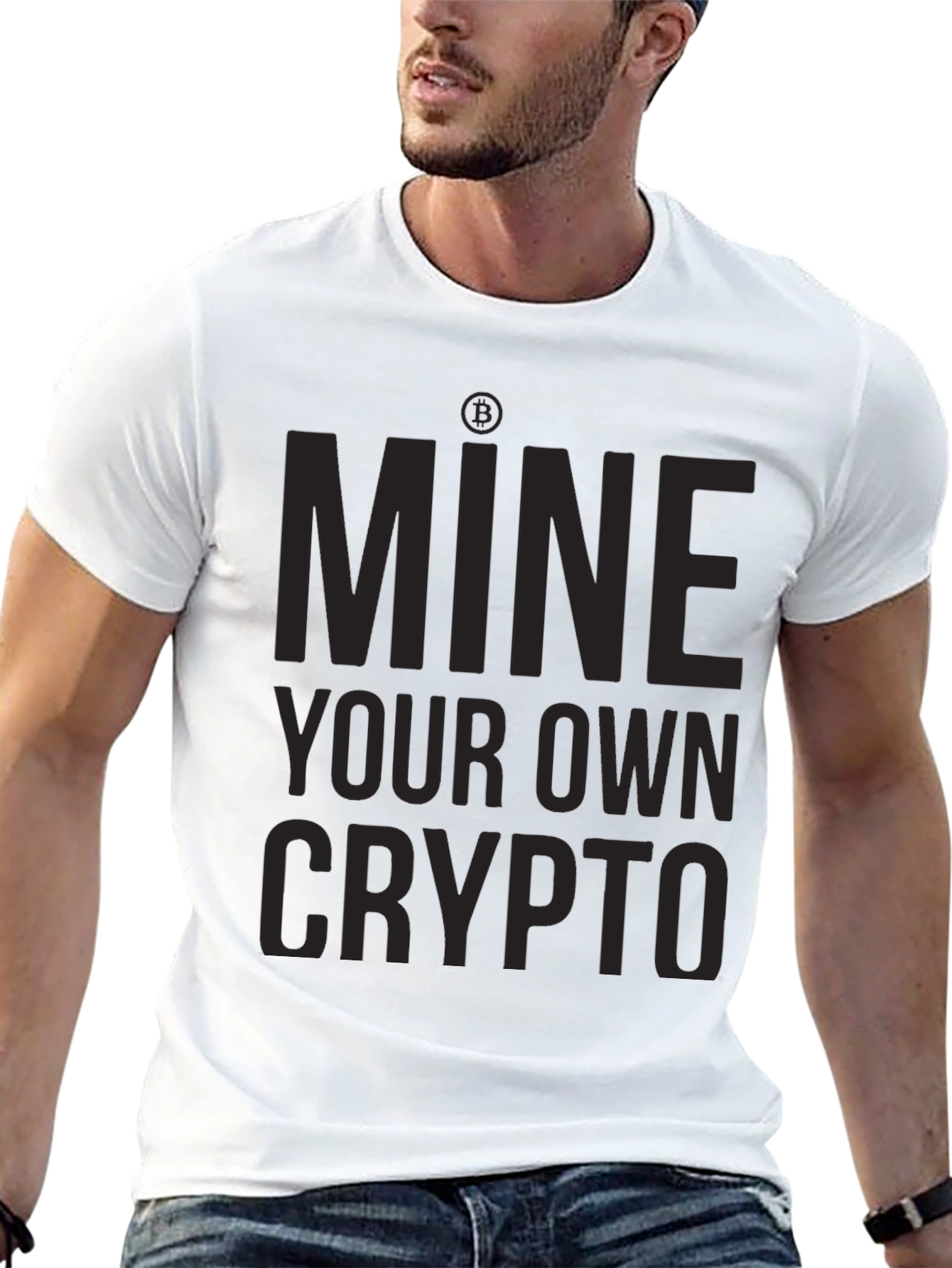 Mine Your Own Crypto T-Shirt - Black