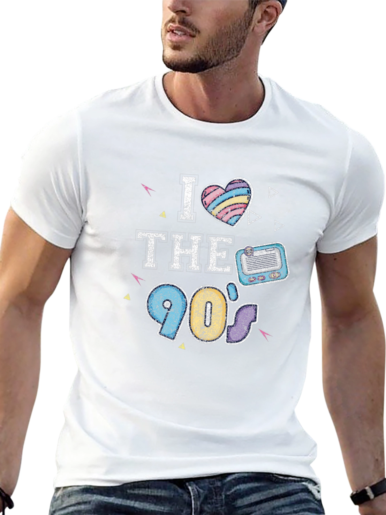 I Love The 90s T-Shirt - Retro Nostalgia Tee