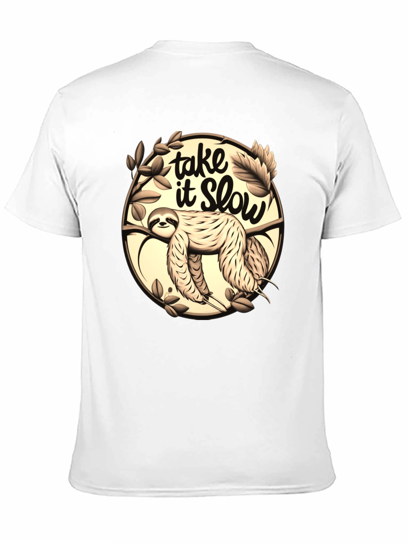 Take it Slow Sloth Graphic T-Shirt