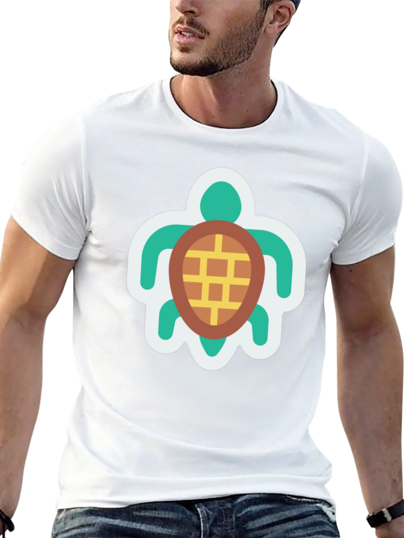 Sea Turtle Graphic T-Shirt - Casual Cotton Tee