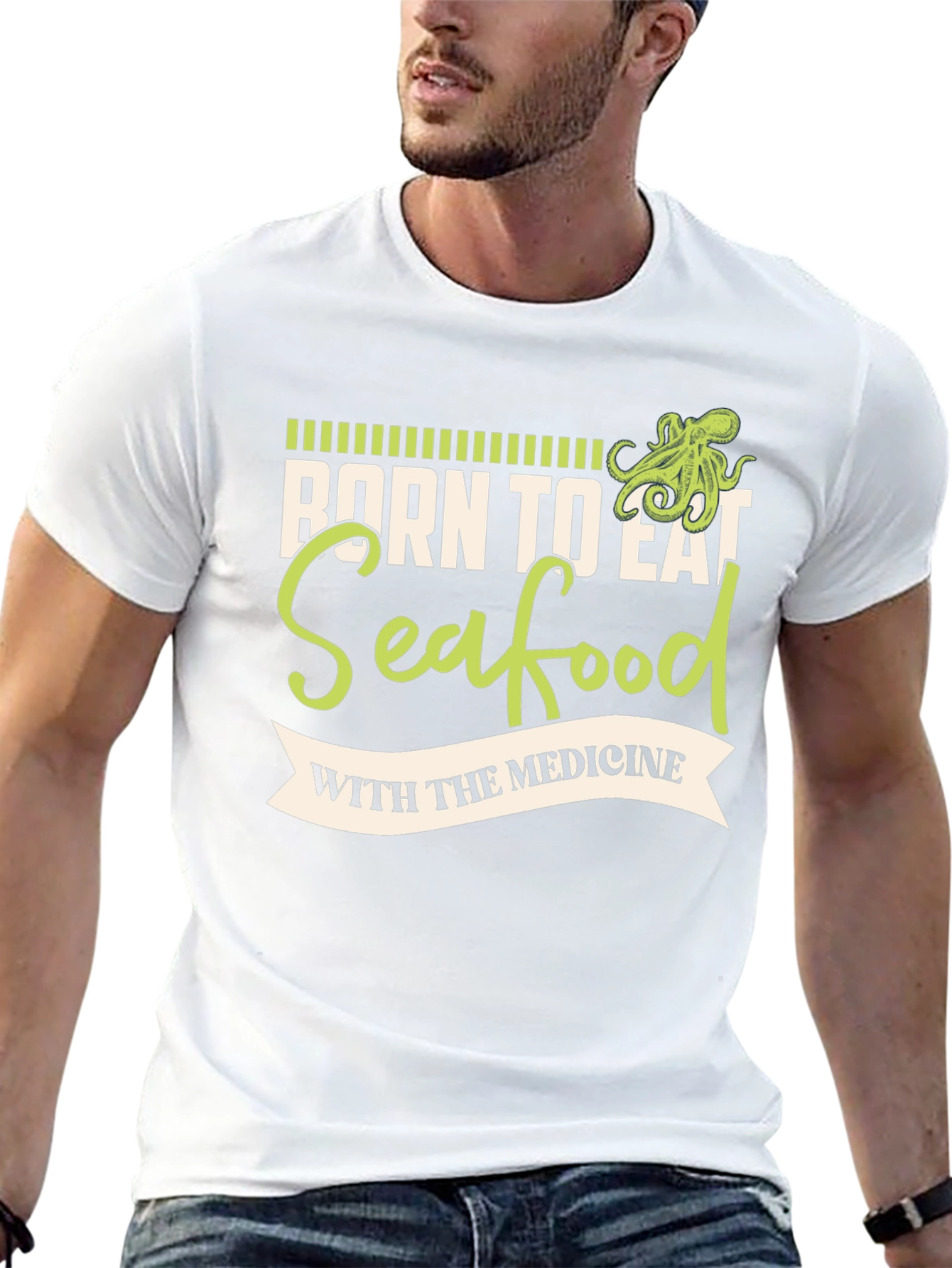 Born to Eat Seafood T-Shirt