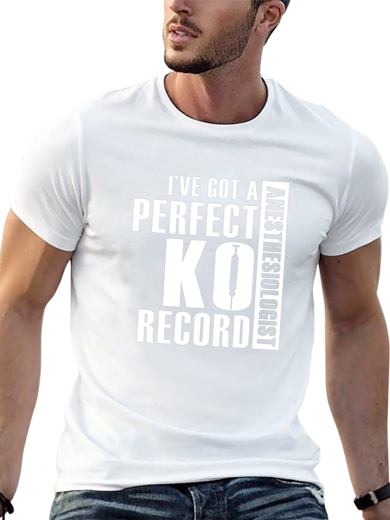 Perfect KO Record Anesthesiologist T-Shirt