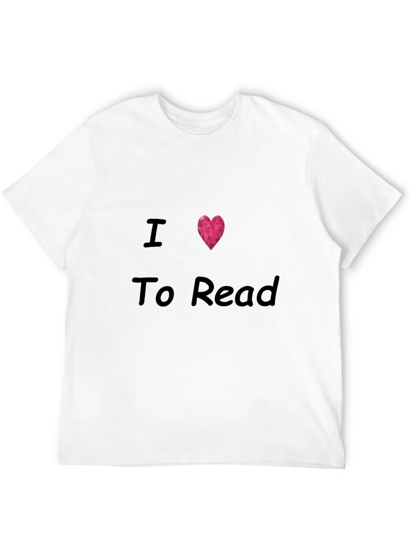 I Heart to Read Black T-Shirt
