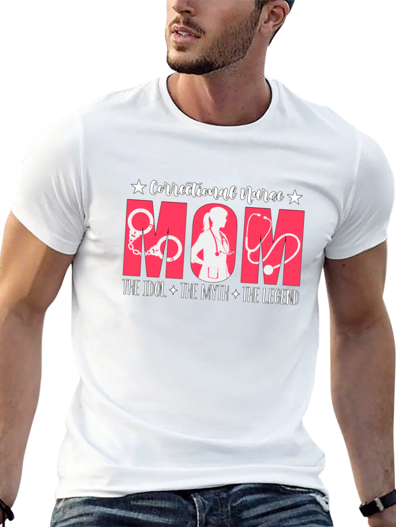 Correctional Nurse Mom T-Shirt