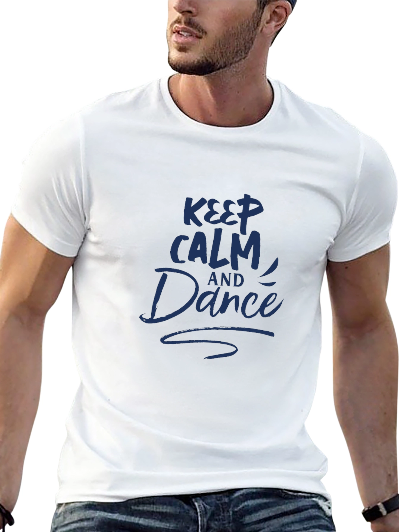 Keep Calm and Dance T-Shirt - Stylish Graphic Tee