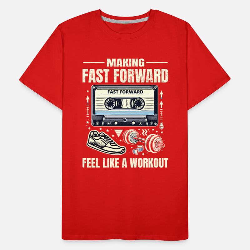 Retro 80s Workout Cassette Tape Fitness Workout