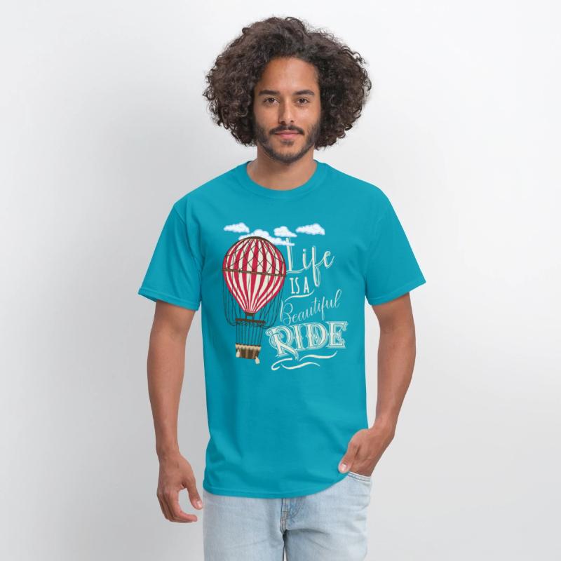 Retro Balloonist Hot Air Balloon Optimism Optimist