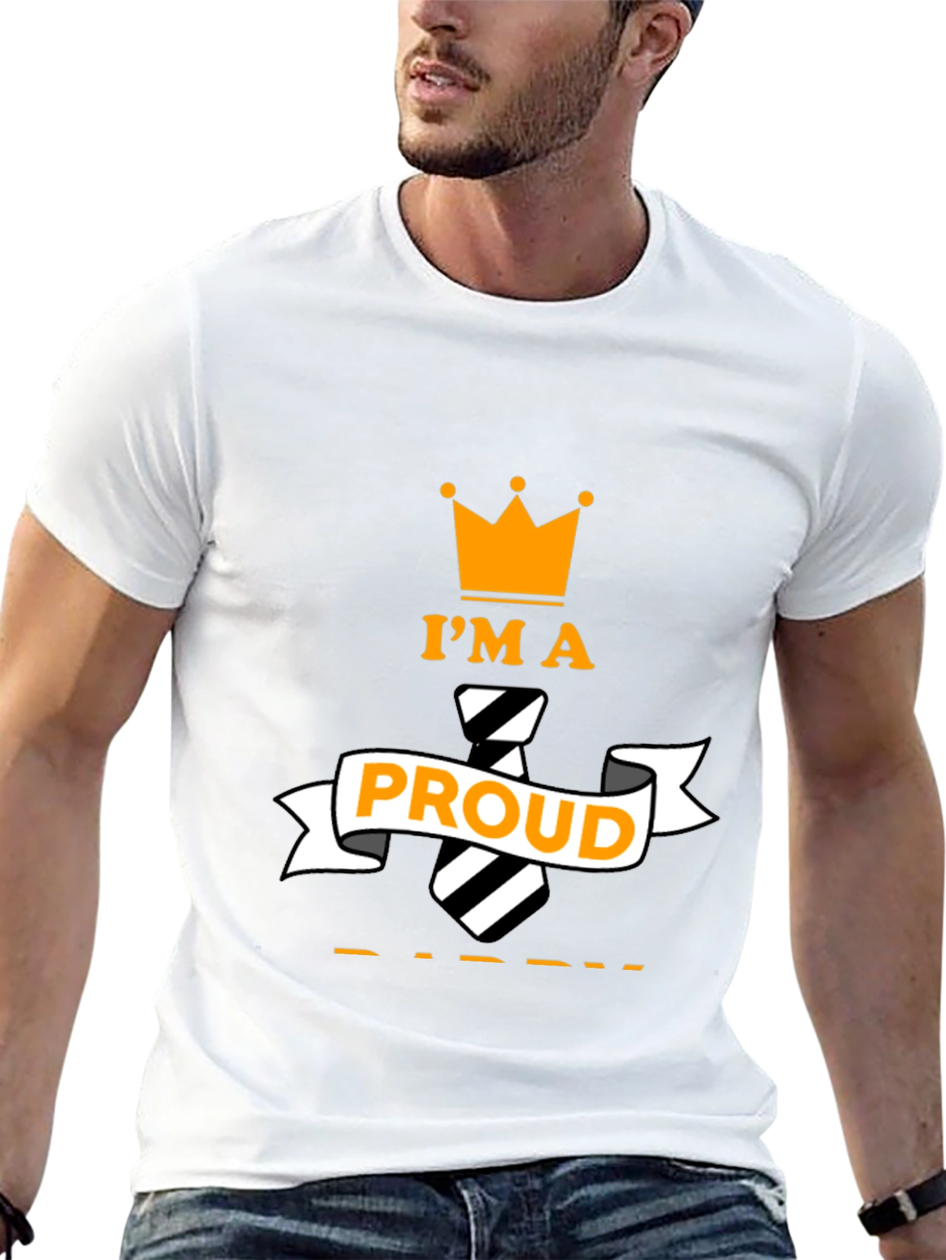 Proud Daddy Graphic T-Shirt - Fathers Day Gift
