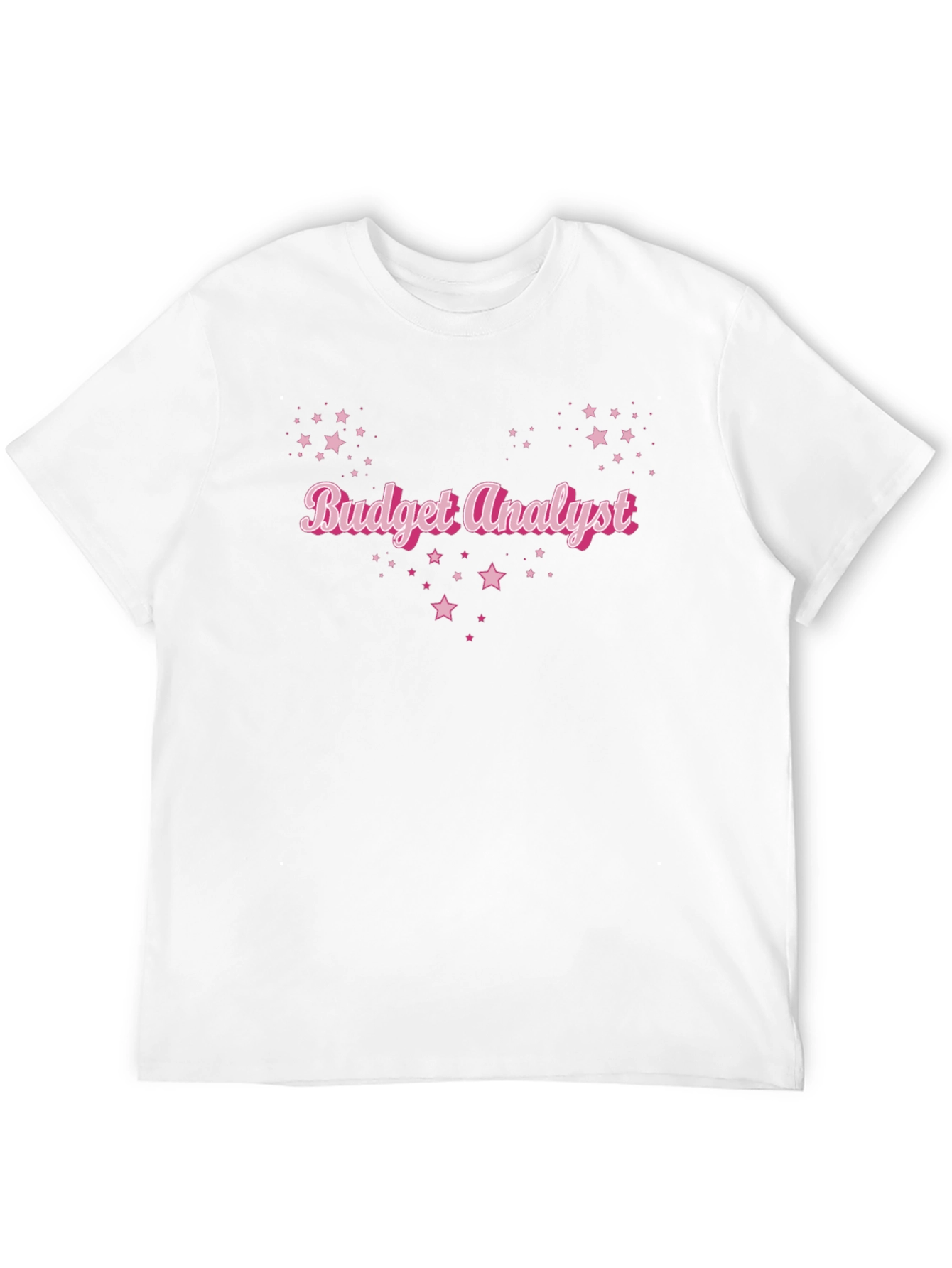Budget Analyst Graphic Tee - Black Cotton Comfort