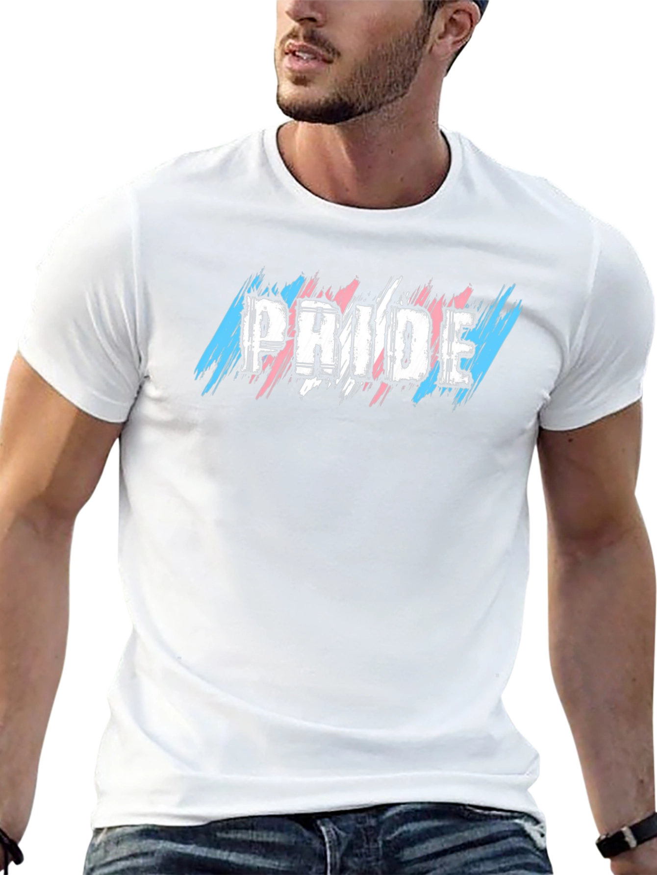 Pride Transgender Flag T-Shirt - Black