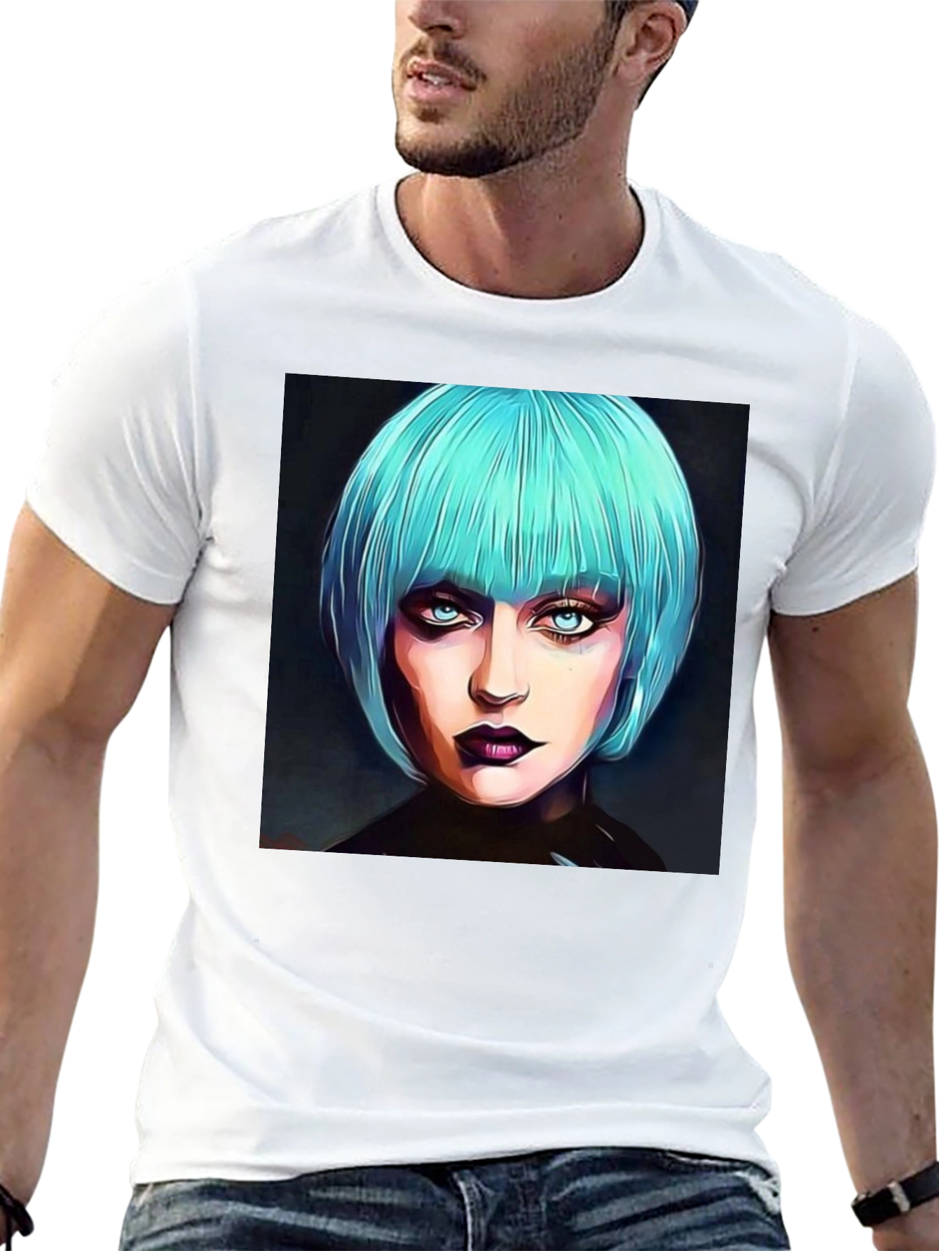Vibrant Portrait T-Shirt