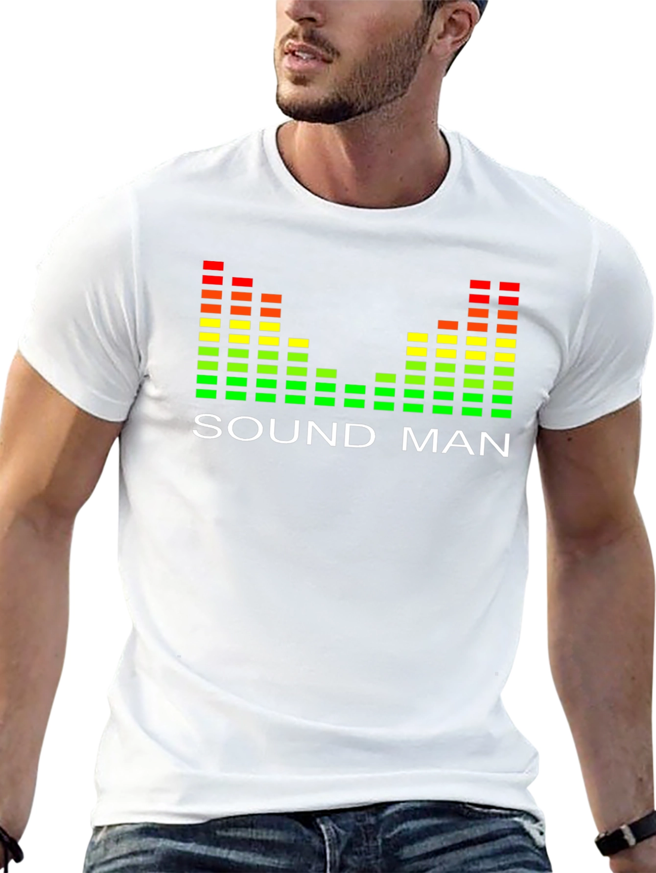 Sound Man Graphic Tee - Audio Engineer T-Shirt
