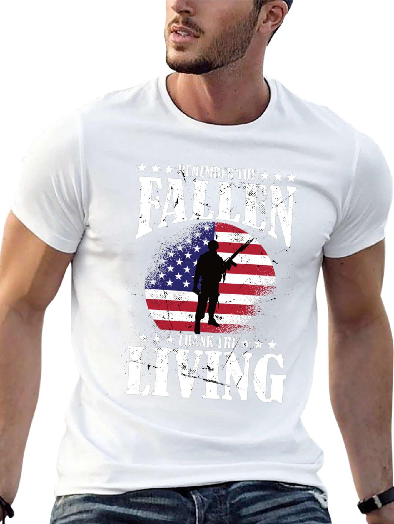 Remember the Fallen - Thank the Living Tee