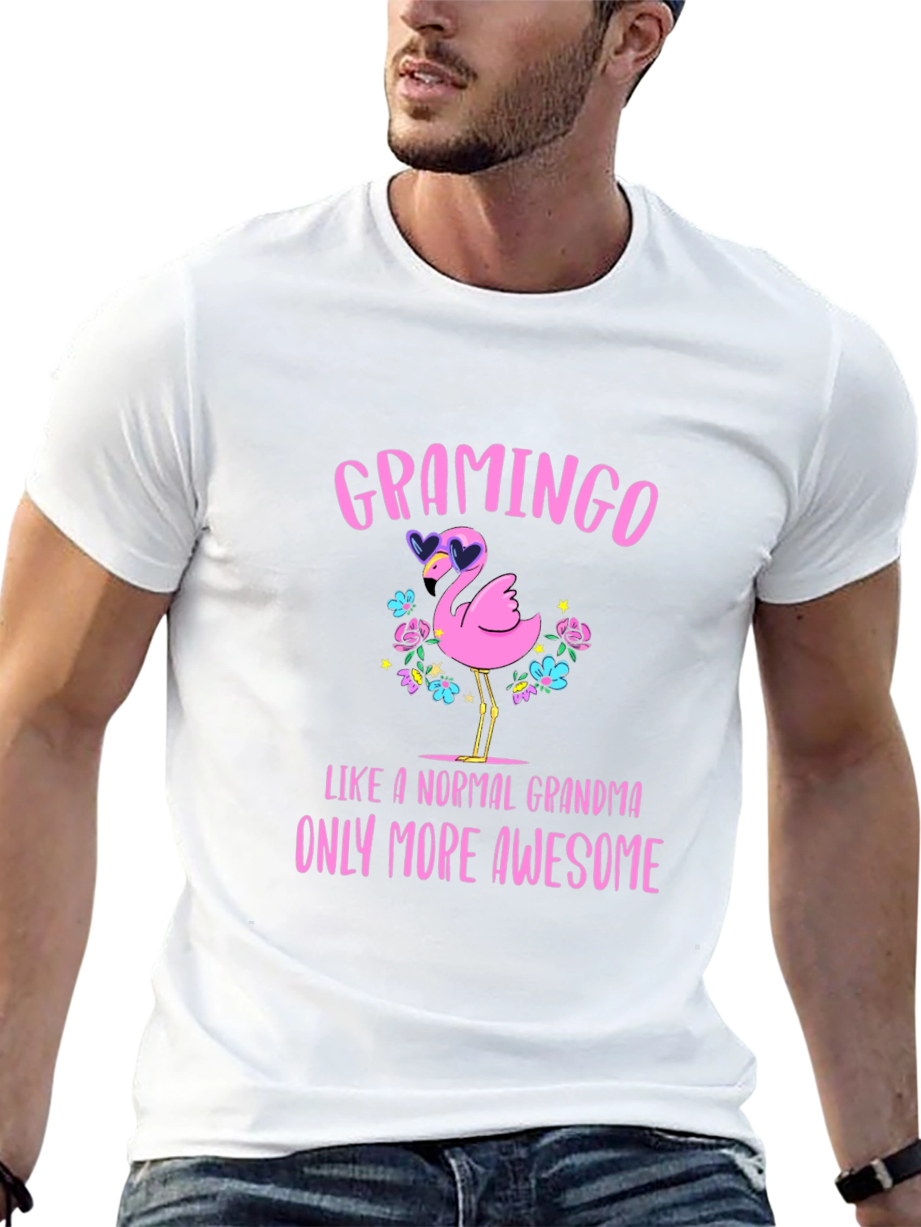 Gramingo Flamingo Grandma T-Shirt