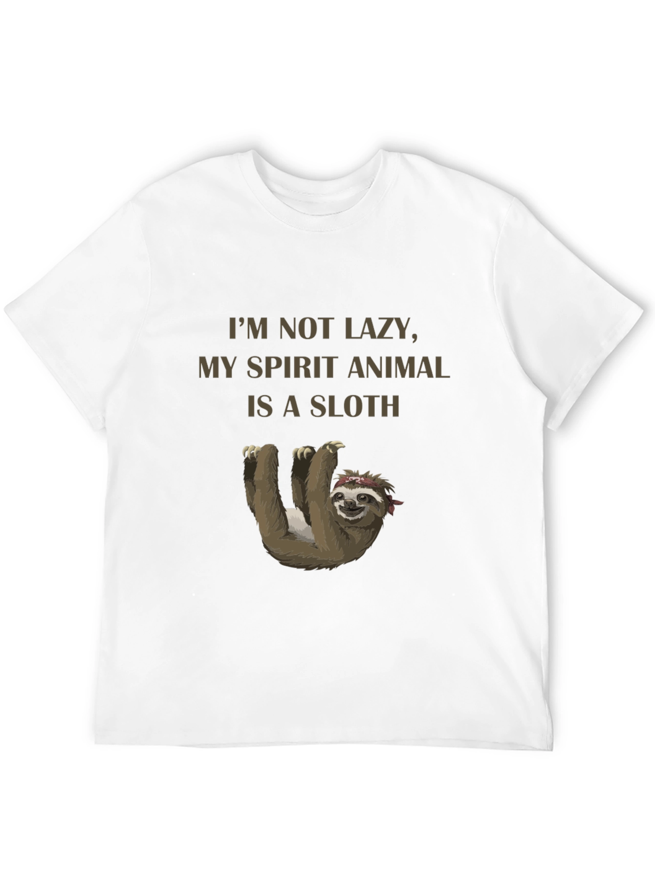 Im Not Lazy Sloth Graphic T-Shirt