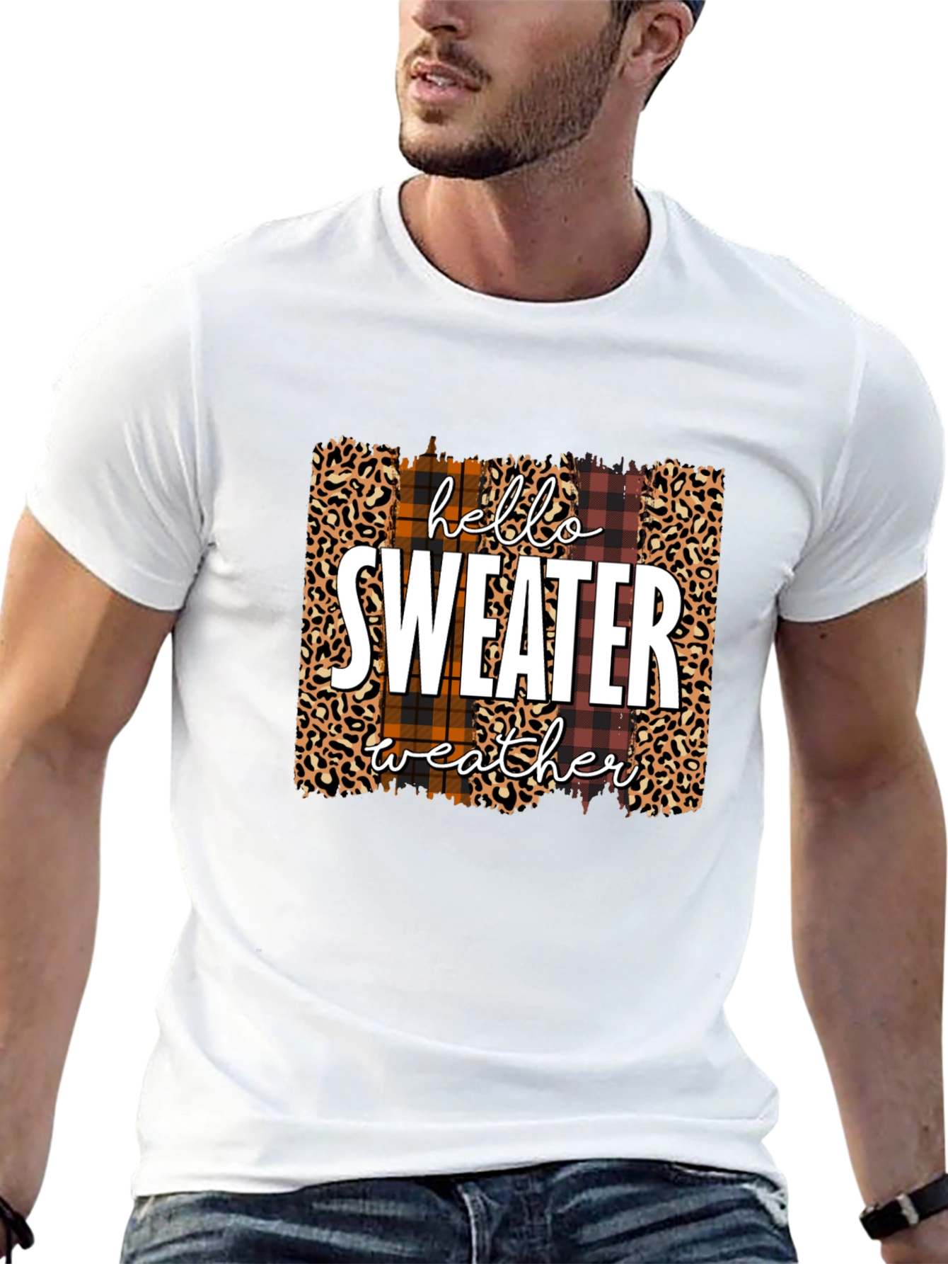 Hello Sweater Weather Graphic Tee