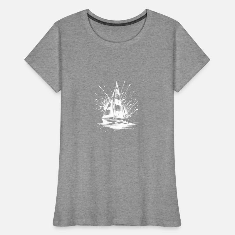 Sailboat With Waves Splash Optics