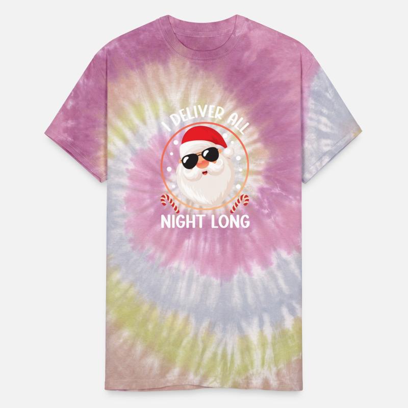 Santa I Deliver All Night Funny Christmas Xmas