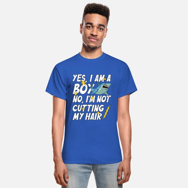 Shark I Am a Boy No, I'm Not Cutting My Hair