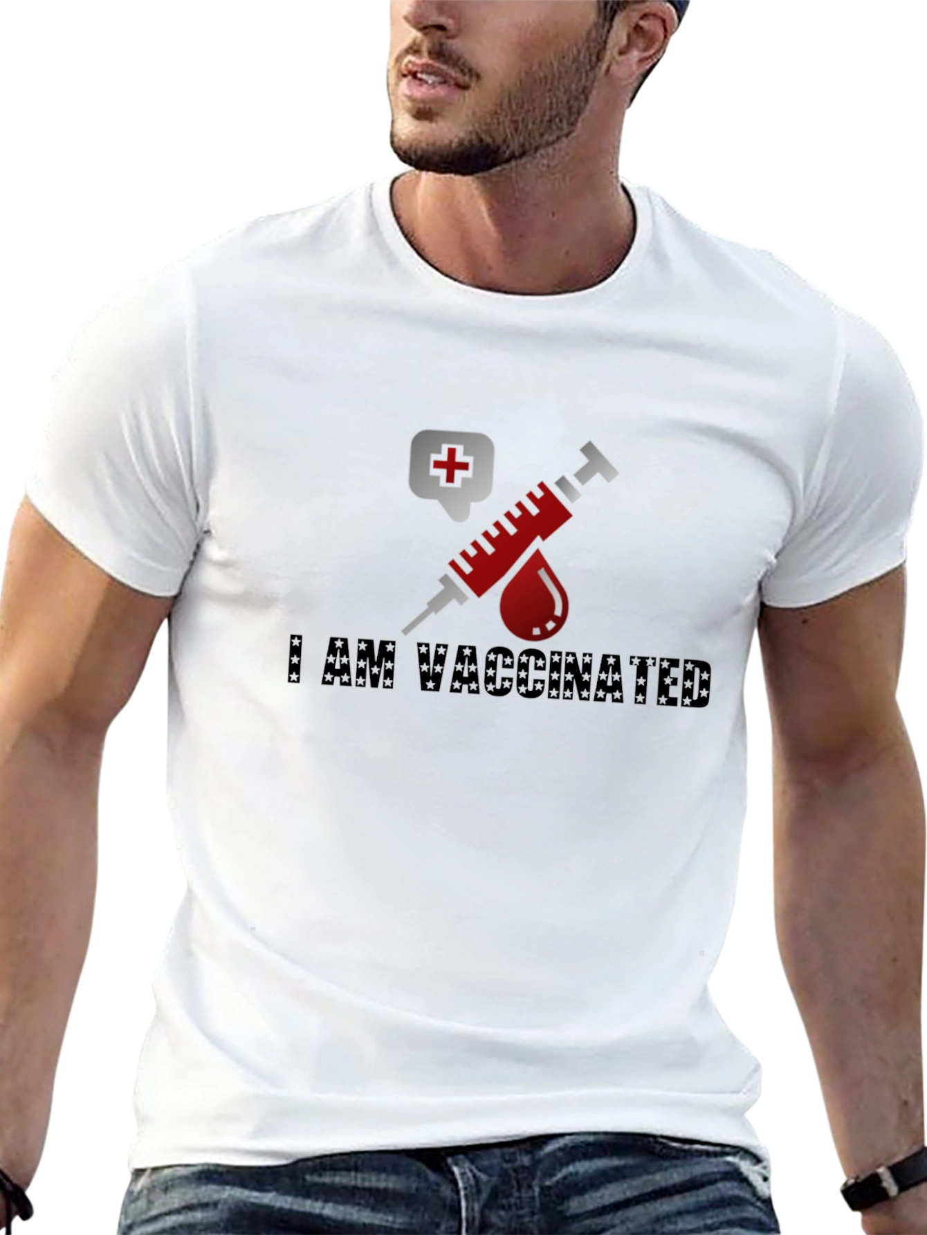I Am Vaccinated Graphic T-Shirt