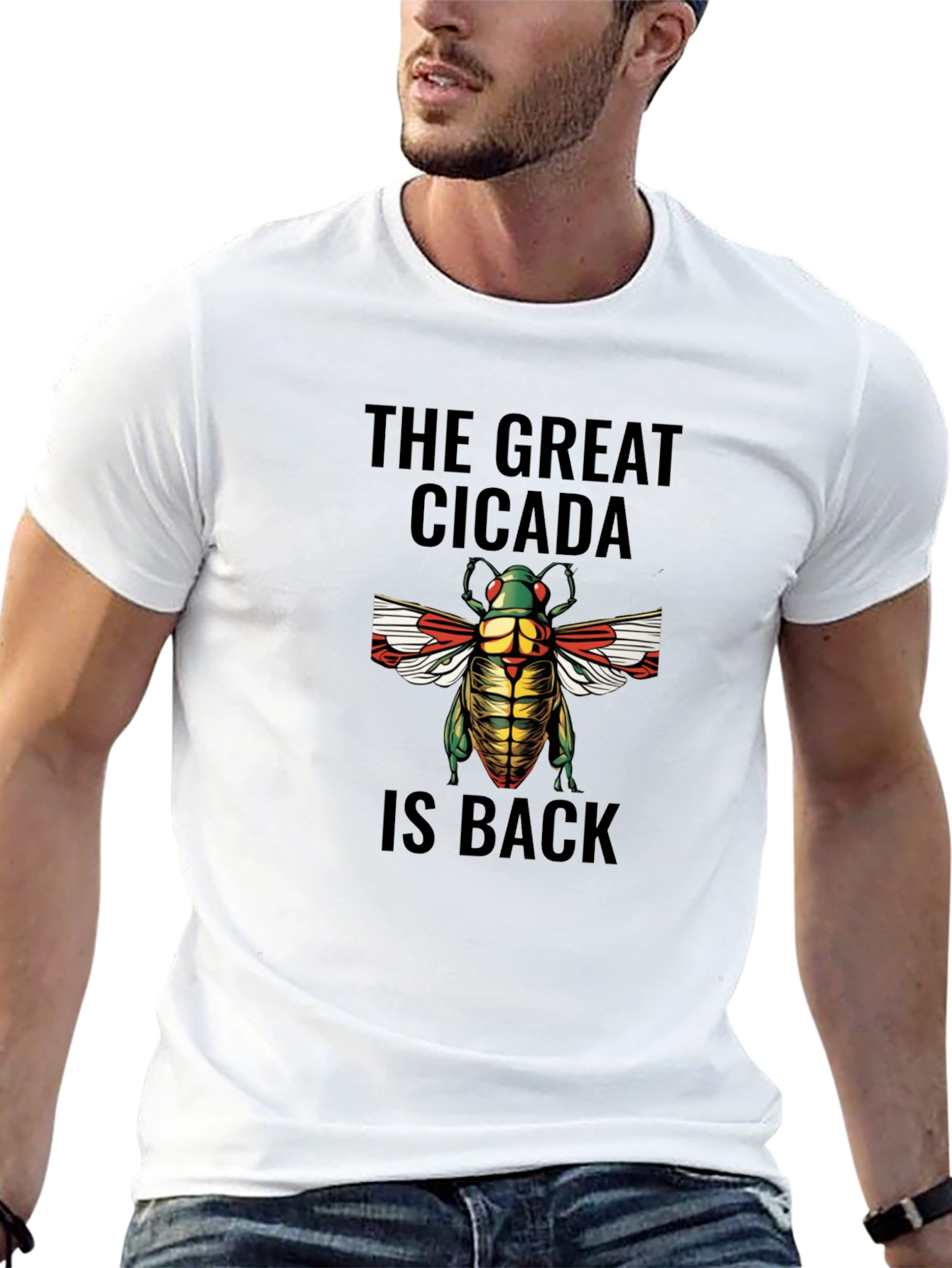 The Great Cicada is Back Graphic T-Shirt