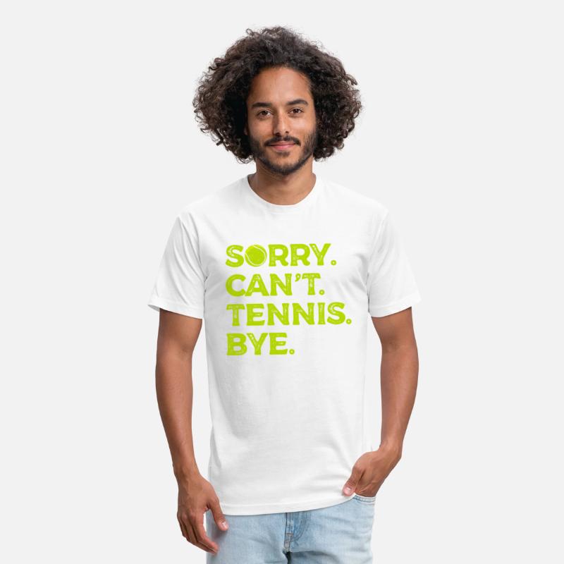 Sorry Can't Tennis Bye Racket Sports Athlete