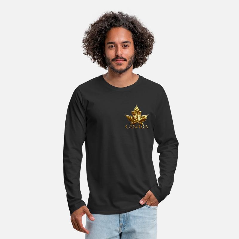 Sporty Canada Gold Maple Leaf Souvenir