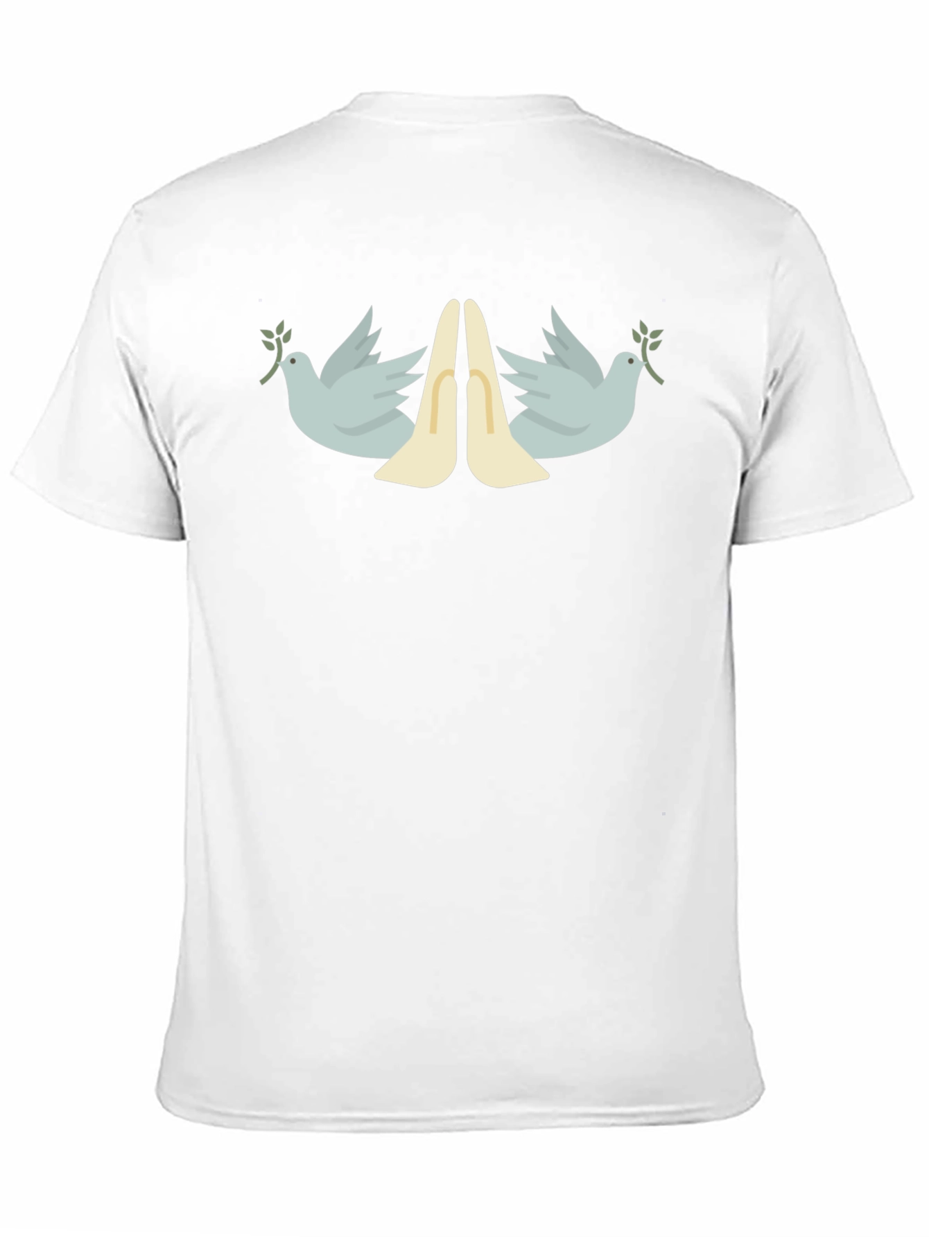 Peace Dove Graphic Tee - Unisex Black T-Shirt