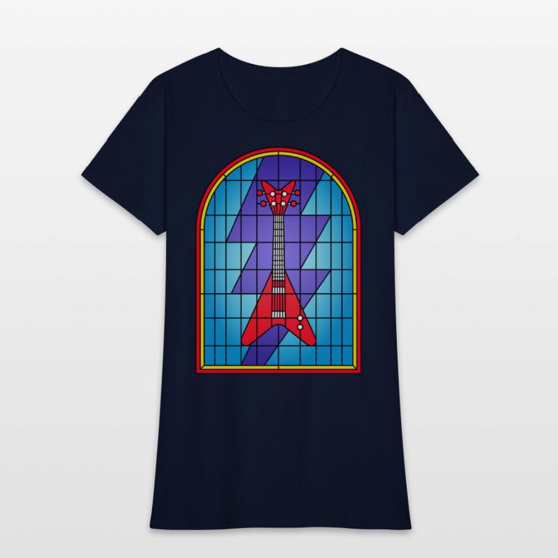 Stained Glass Art Electric Guitar