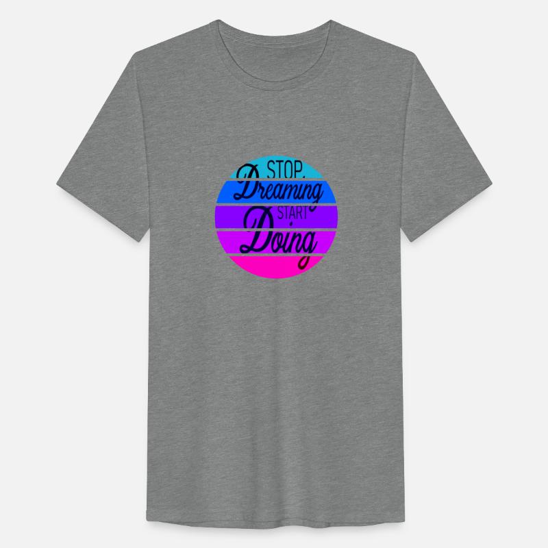 Stop Dreaming Start Doing Retro Sunrise