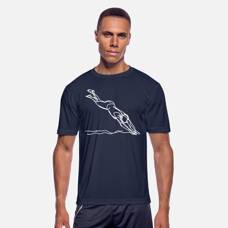 Swimming Illustration