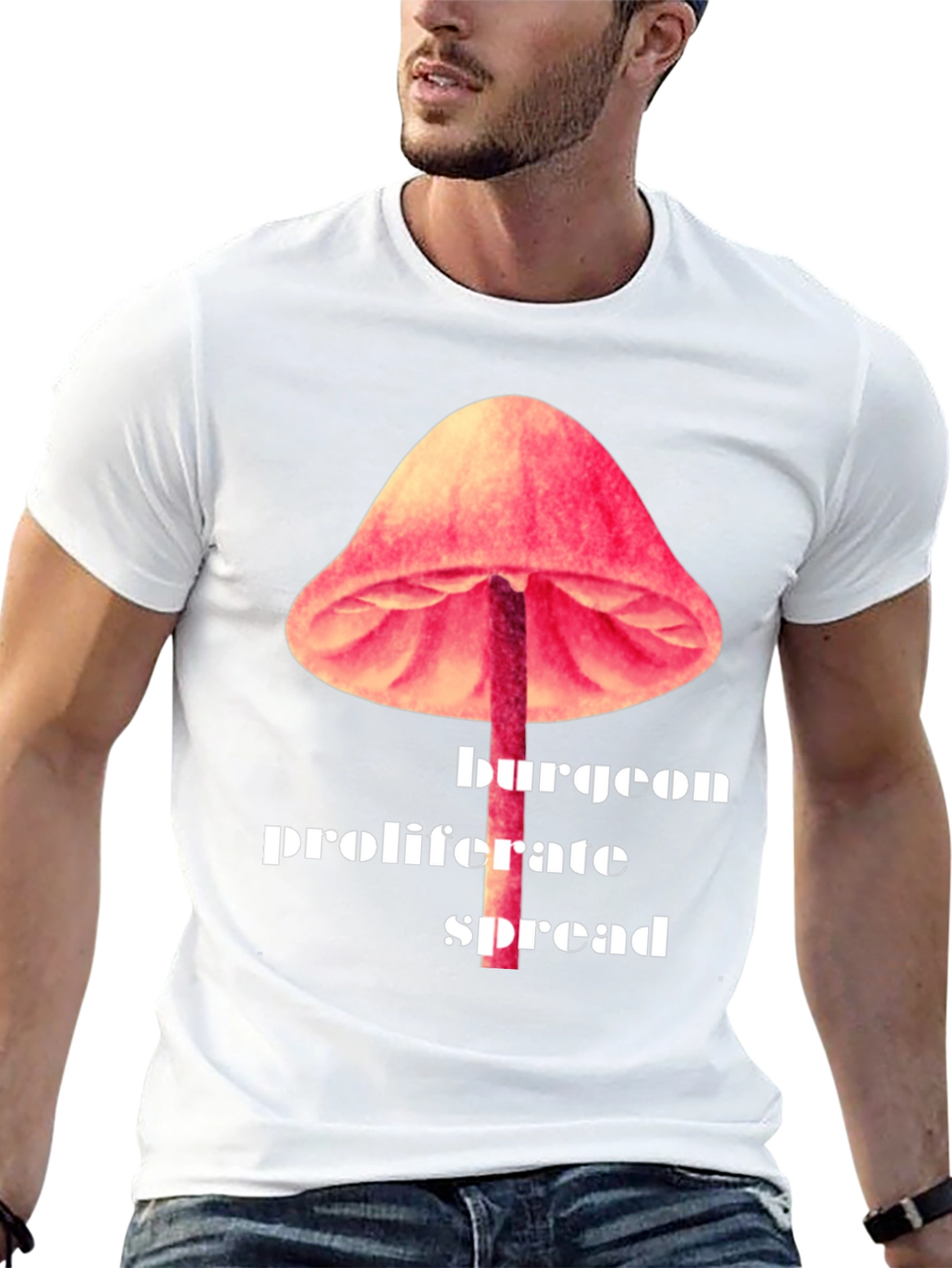 Mushroom Sprout Tee - Burgeon Proliferate Spread