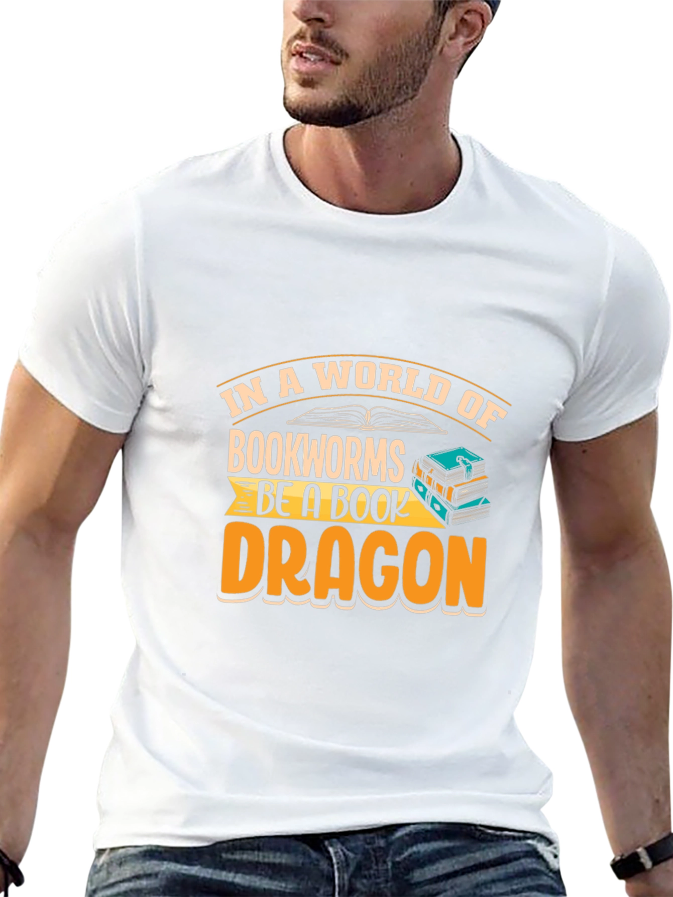 Book Dragon Graphic Tee
