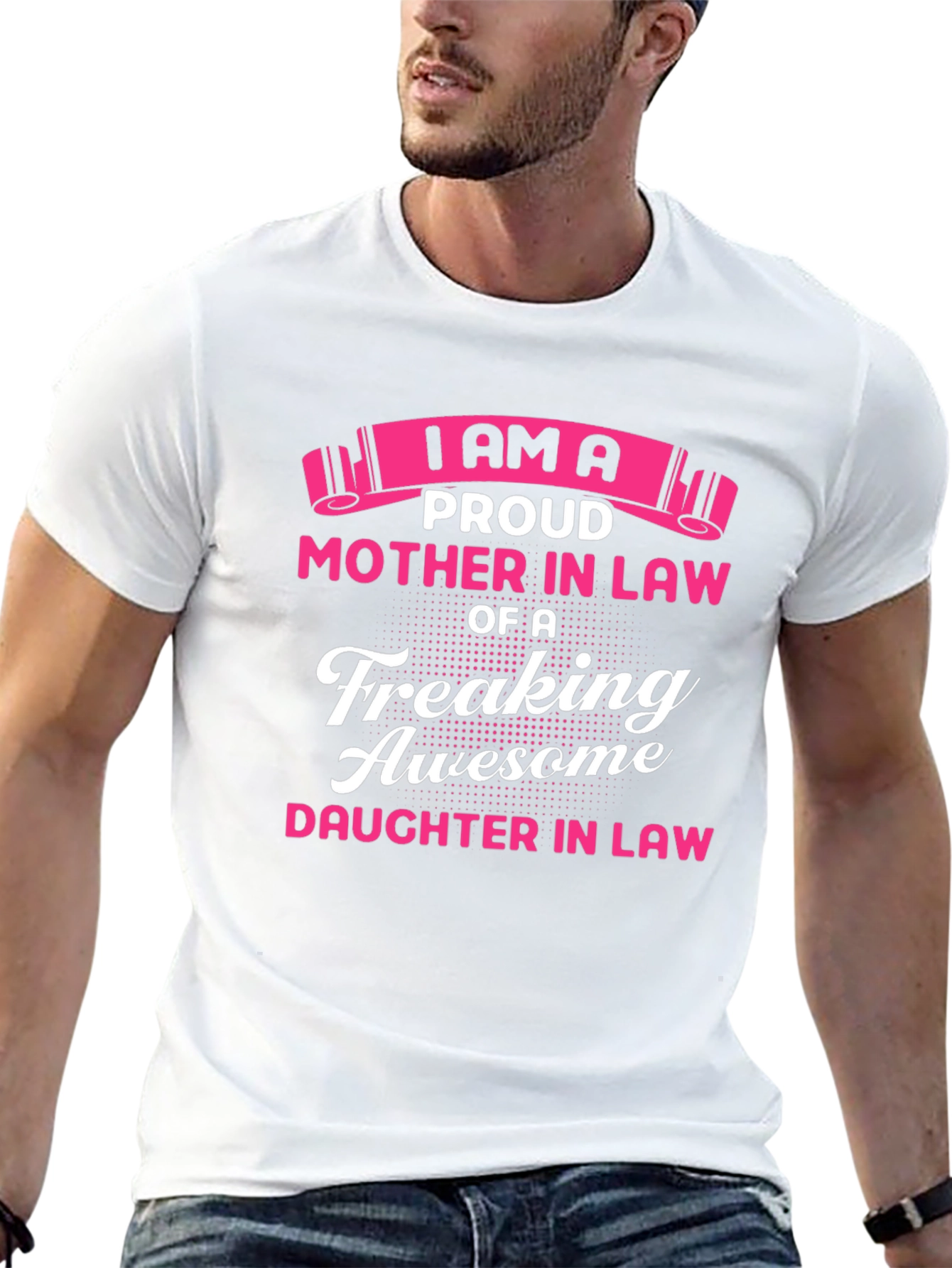 Proud Mother-in-Law Graphic T-Shirt