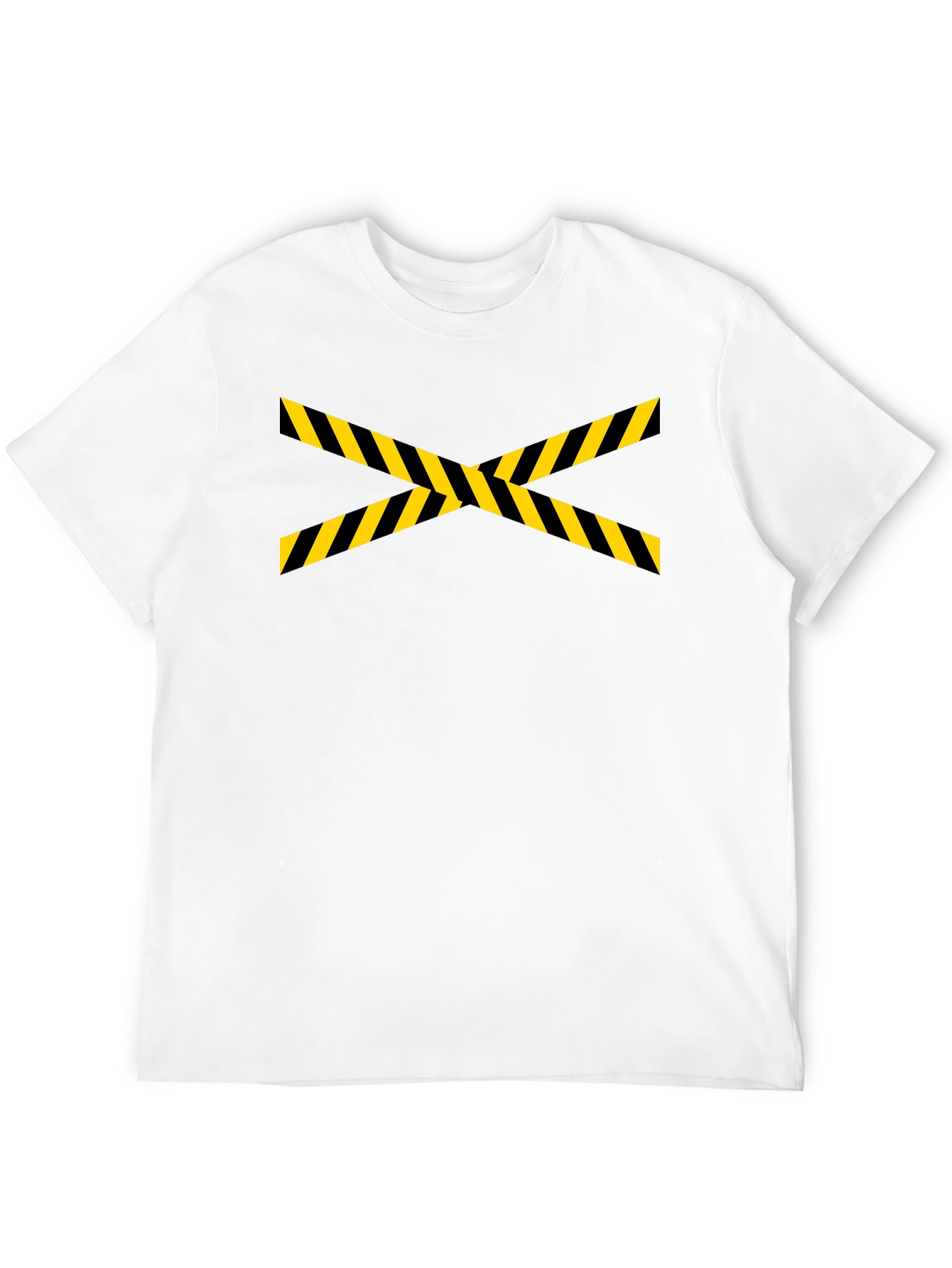 Caution Tape X T-Shirt - Danger Construction