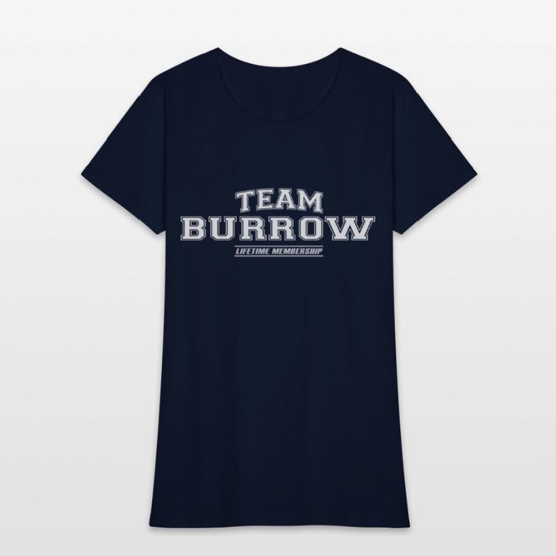 Team Burrow Proud Family Surname Last Name