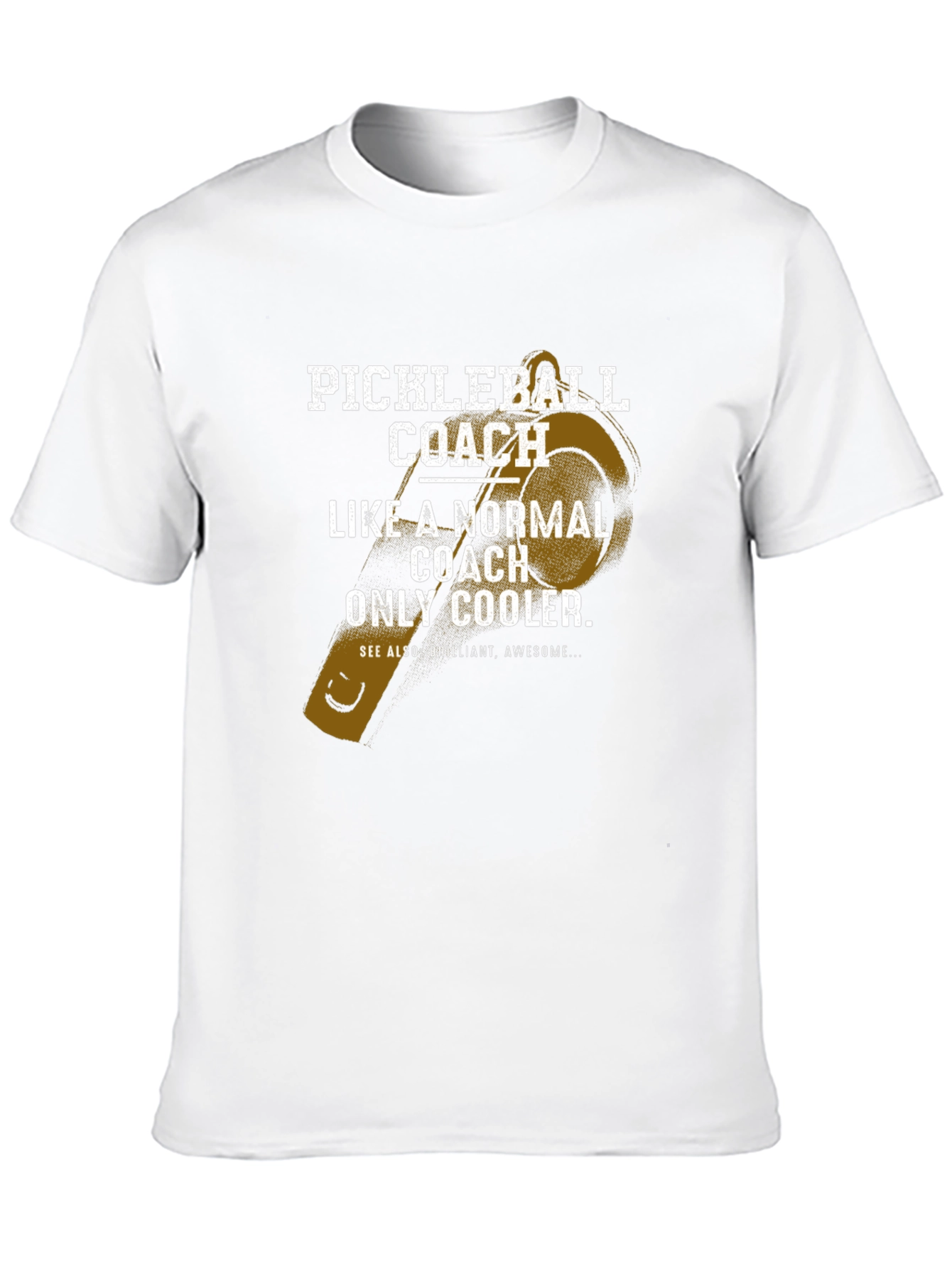 Pickleball Coach T-Shirt - Normal Coach Only Cooler