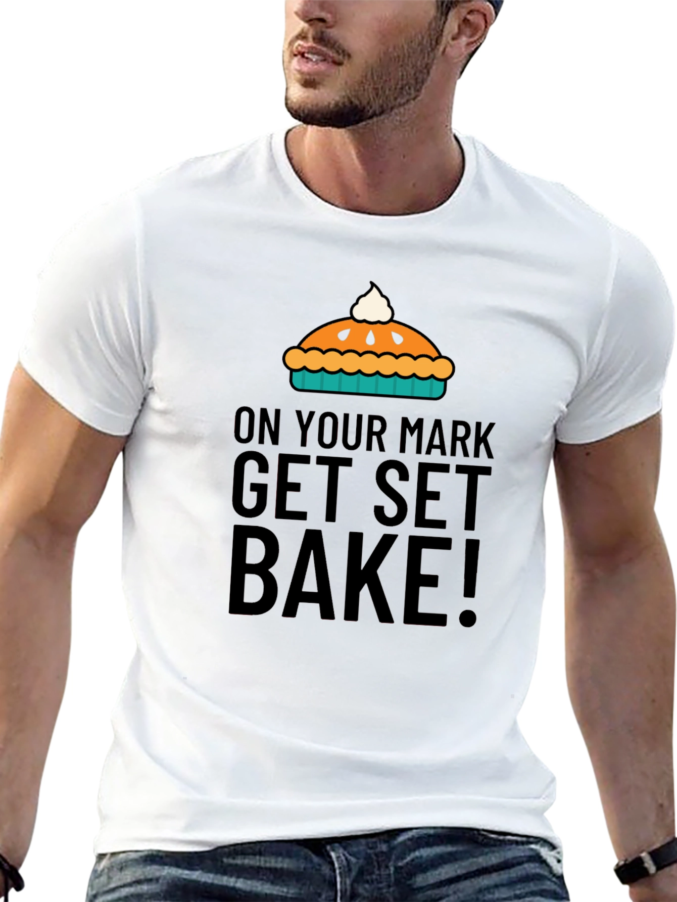 Get Set Bake T-Shirt - Pie Graphic Tee