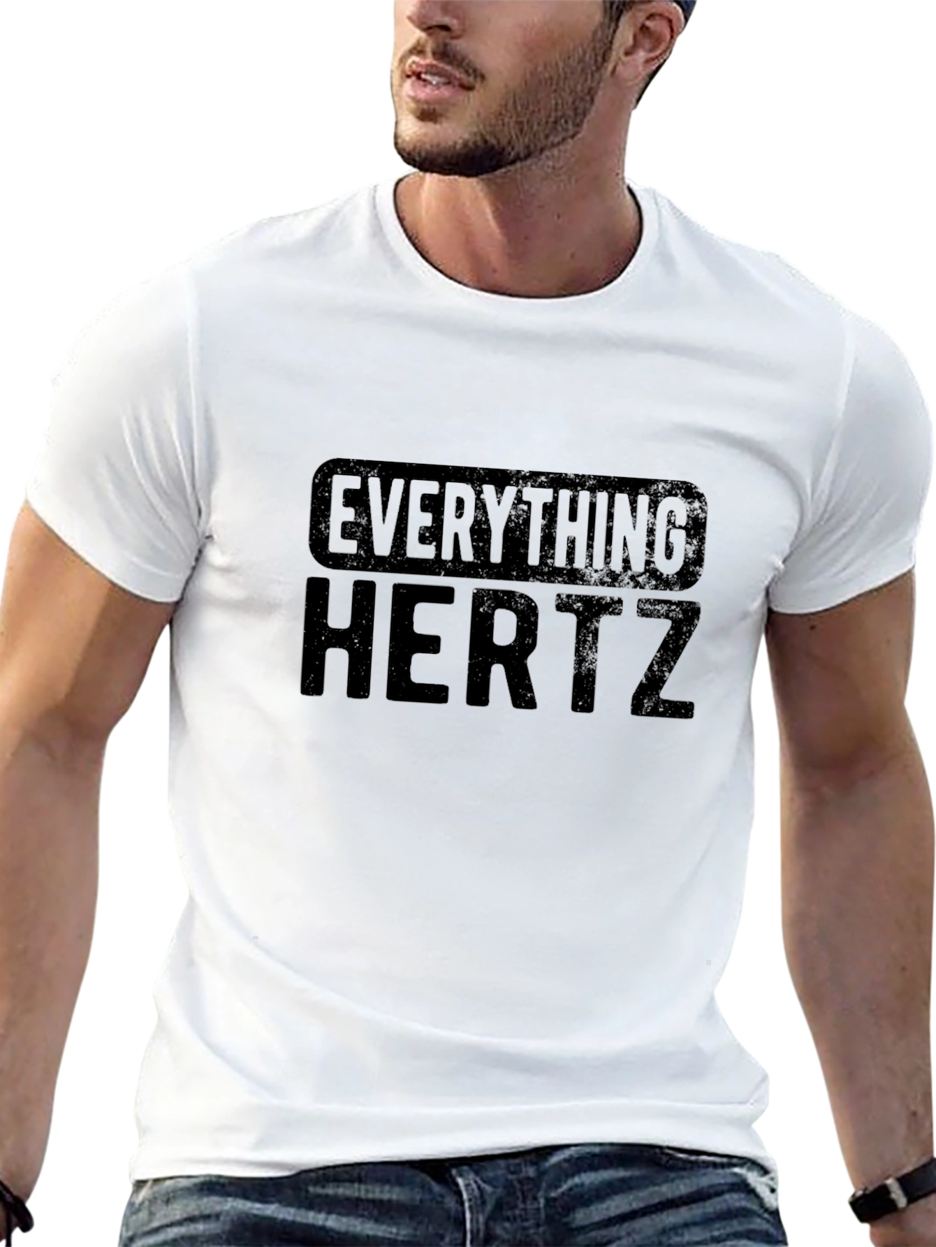 Everything Hertz Mens Black T-Shirt