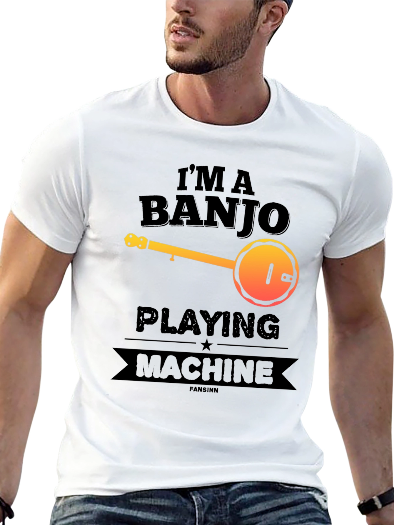 Im A Banjo Playing Machine T-Shirt